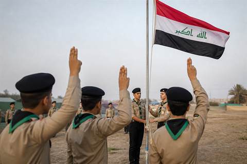 تحية العلم العراقي